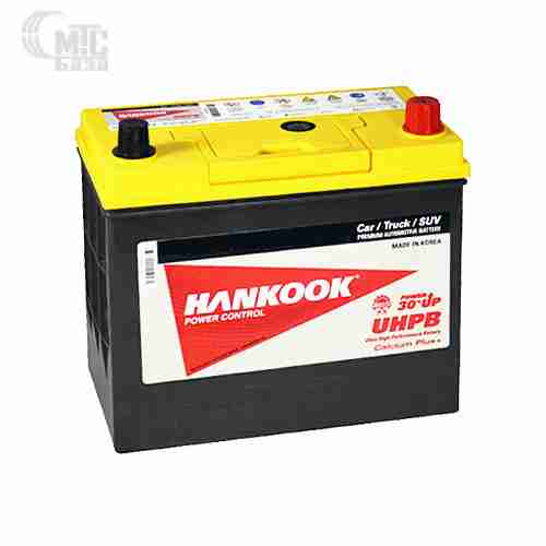 Аккумулятор Hankook 6СТ-55 R  UMF75B24LS  Jis  500A 234x127x220 Корея